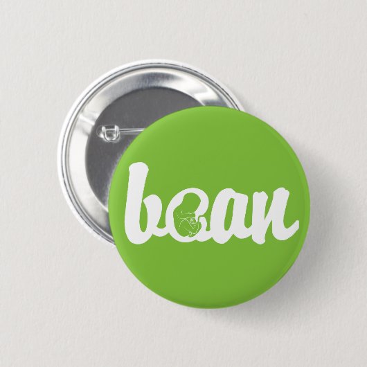 Meine kleine Bohne - Button (Vorne & Hinten)