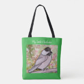 Meine kleine Chickadee Deep Red Tasche (Rückseite)