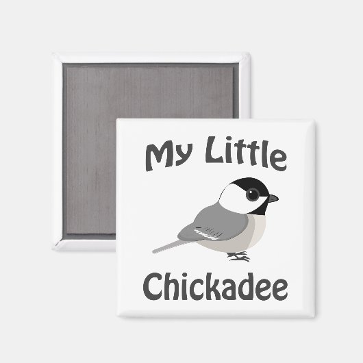 Meine kleine Chickadee Magnet (Vorderseite/Rückseite)