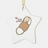 MEINE KLEINE ERDNUSS KERAMIK ORNAMENT (Links)