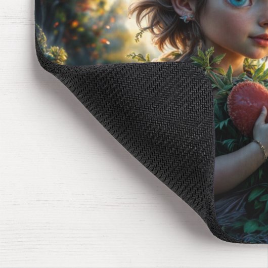 Meine kleine Herzklopte Mousepad (Ecke)