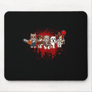 Meine kleine Horror Crew - Halloween Calico Cat Mousepad