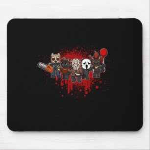 Meine kleine Horror-Crew - Halloween-Schwarze Katz Mousepad