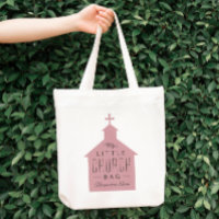 Meine kleine Kirchentasche niedliche pinkfarbene K