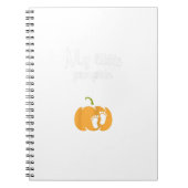 Meine kleine Kürbiskatzenschwangerschaft Notizblock (Vorderseite)