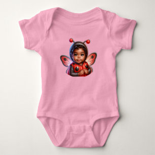 "Meine kleine Ladybug" Baby Strampler
