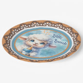 Meine kleine Lambepapierplatte Pappteller (Schrägansicht)