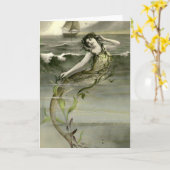 Meine kleine Meerjungfrau Karte (Gelbe Blume)