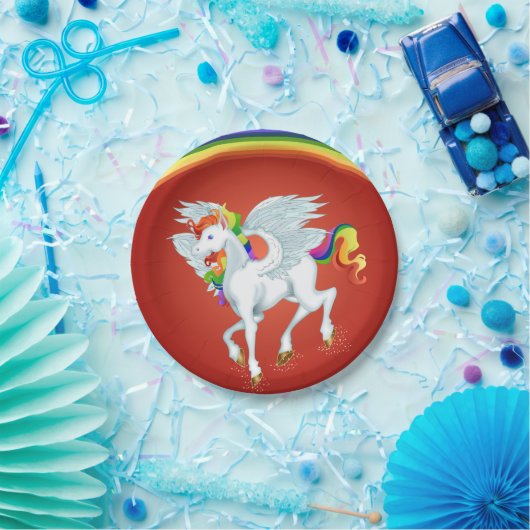 Meine kleine Pony-Rainbow-Papierplatte Pappteller (Party)