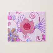 Meine kleine Prinzessin: Baby Pink Vector Inspirat Puzzle (Horizontal)