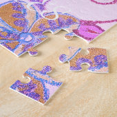 Meine kleine Prinzessin: Baby Pink Vector Inspirat Puzzle (Seite)