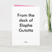 Meine kleine Python-Valentinstag-Karte Feiertagskarte (Rückseite)