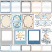 Meine kleinen Lamm-Planner-Aufkleber Aufkleber (Vorderseite)