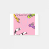 Meine kleinen Pythonschlange-Post-Itanmerkungen Post-it Klebezettel (Vorderseite)