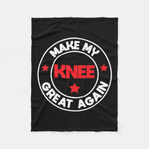 Meine Knie Great Acht wieder lustige Verletzungen  Fleecedecke