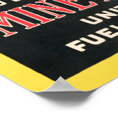 MEINE KOHLENERE US-Treibstoffverwaltungspropaganda Poster (Ecke)