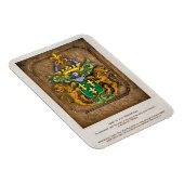 Meine kolorierte Version Dutch Van Westervelt Arms Magnet (Rechte Seite)