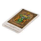 Meine kolorierte Version Dutch Van Westervelt Arms Magnet (Linke Seite)