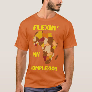 Meine Komplexion flexen T-Shirt