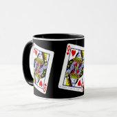 Meine Königin des Herzens ist deine Tasse (Vorderseite Links)