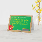 Meine Konstante in einer Welt der Variablen Karte (Gelbe Blume)