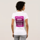 Meine Körperregeln Pro-Choice Pink Glitzer Glitzer T-Shirt (Schwarz voll)