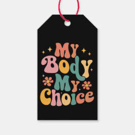 Meine Körperwahl Feminist Pro choice Geschenkanhänger
