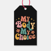 Meine Körperwahl Feminist Pro choice Geschenkanhänger (Rückseite)
