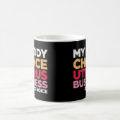 Meine Körperwahl Uterus Business Prochoice Feminis Kaffeetasse (Mittel)