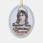 Meine Krankenschwester Keramik Ornament (Rechts)