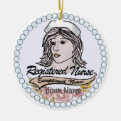 Meine Krankenschwester Keramik Ornament (Vorne)