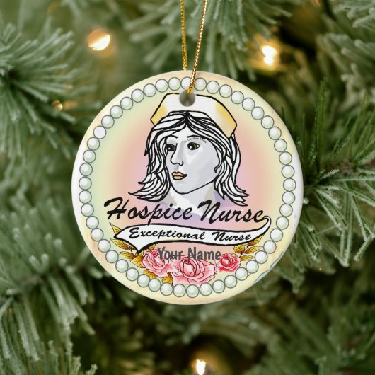 Meine Krankenschwester Keramik Ornament (Baum)