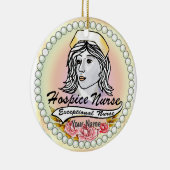 Meine Krankenschwester Keramik Ornament (Rechts)