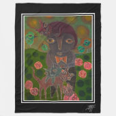 Meine Krawatte Typ Fleece Blanket (Vorderseite)