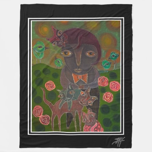 Meine Krawatte Typ Fleece Blanket (Vorderseite)