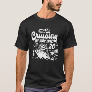 Meine Kreuzfahrt in den 20er Geburtstag Kreuzfahrt T-Shirt