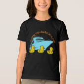 Meine Kreuzküken in eine Reihe bekommen Tri-Blend Shirt (Vorderseite)