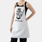 Meine Küche - Eigener Text und Farbe Schürze (InSitu)