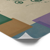 Meine Küche ist fürs Tanzplakat Poster (Ecke)