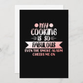 Meine Küche ist köstlich Koch Koch Küche. Küche Dankeskarte (Vorne/Hinten)