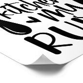 Meine Küche Kostenvoranschlag für meine Regeln Poster (Ecke)