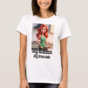 Meine Küche lustiges Erwachsenendesign T-Shirt