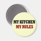 Meine Küche Magnet (Vorderseite/Rückseite)