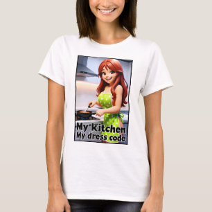 Meine Küche, mein Dresscode, lustiges Erwachsenend T-Shirt