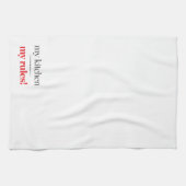 Meine Küche, meine Regeln Handtuch (Horizontal)