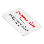 Meine Küche, meine Regeln Magnet (Rechte Seite)