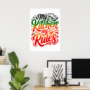Meine Küche, meine Regeln Poster
