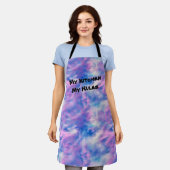 "Meine Küche, meine Regeln" Überdrucken Schürze (Getragen)