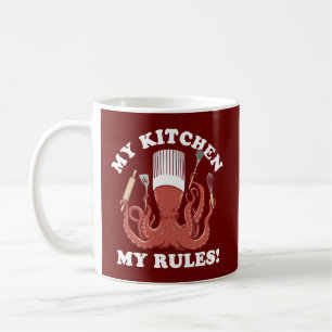 Meine Küche Octopus-Koch Kaffeetasse