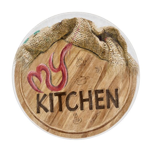 Meine Küche Schneidebrett (Vorderseite)